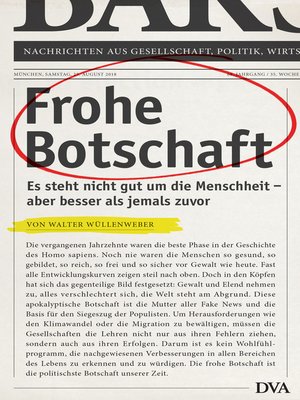 cover image of Frohe Botschaft